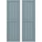 Ekena Millwork Americraft 5-Board Exterior Wood 2 Equal Panel Framed Board-n-Batten Shutters, ARW101BF518X63SBH, PR ARW101BF518X63SBH - alternate 1